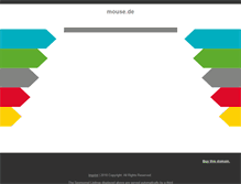 Tablet Screenshot of mouse.de